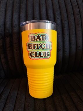 Hippie Runner Yellow Insulated Tumbler
